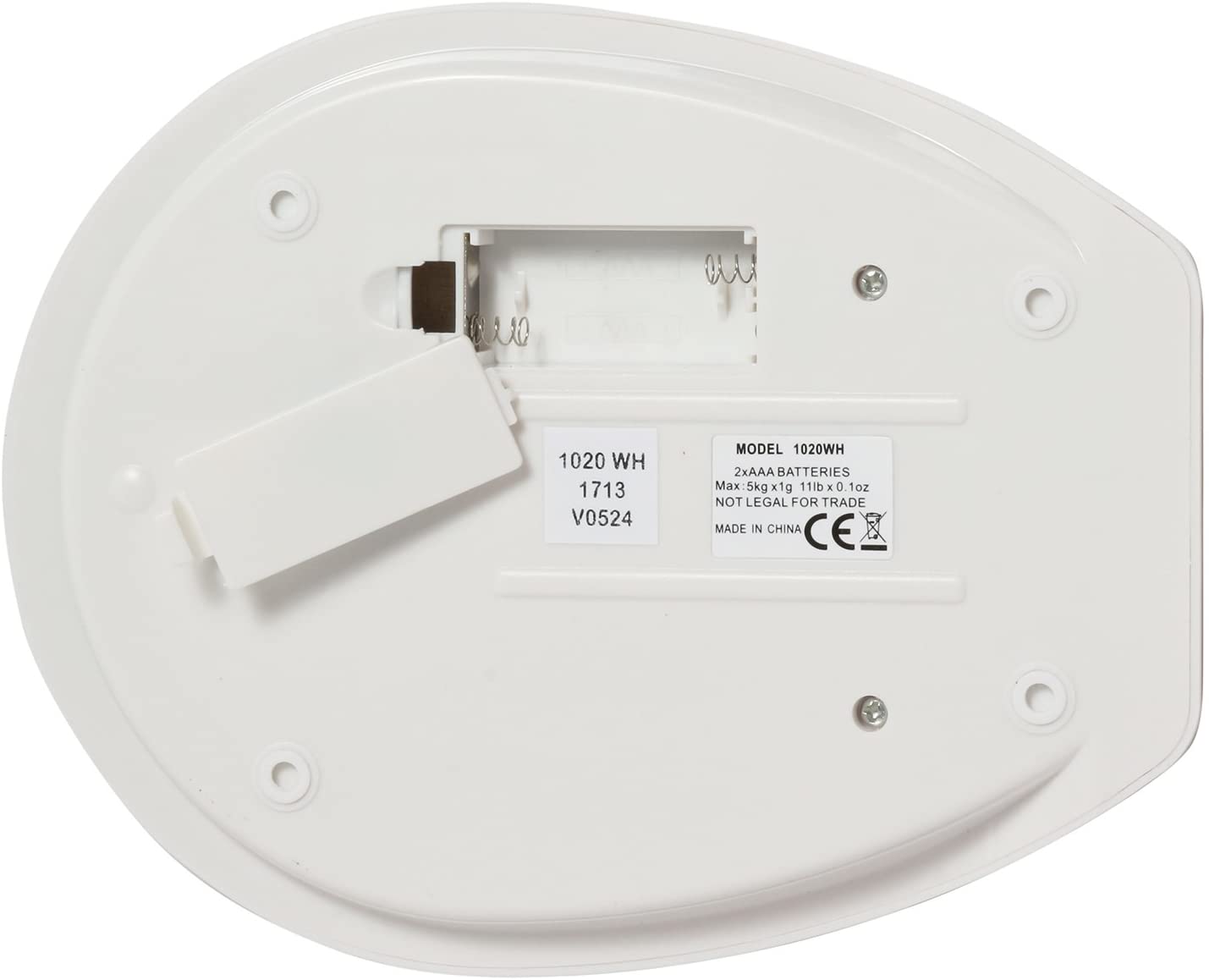 Bascula Electronica de 5 kg Blanca - Taylor Precision