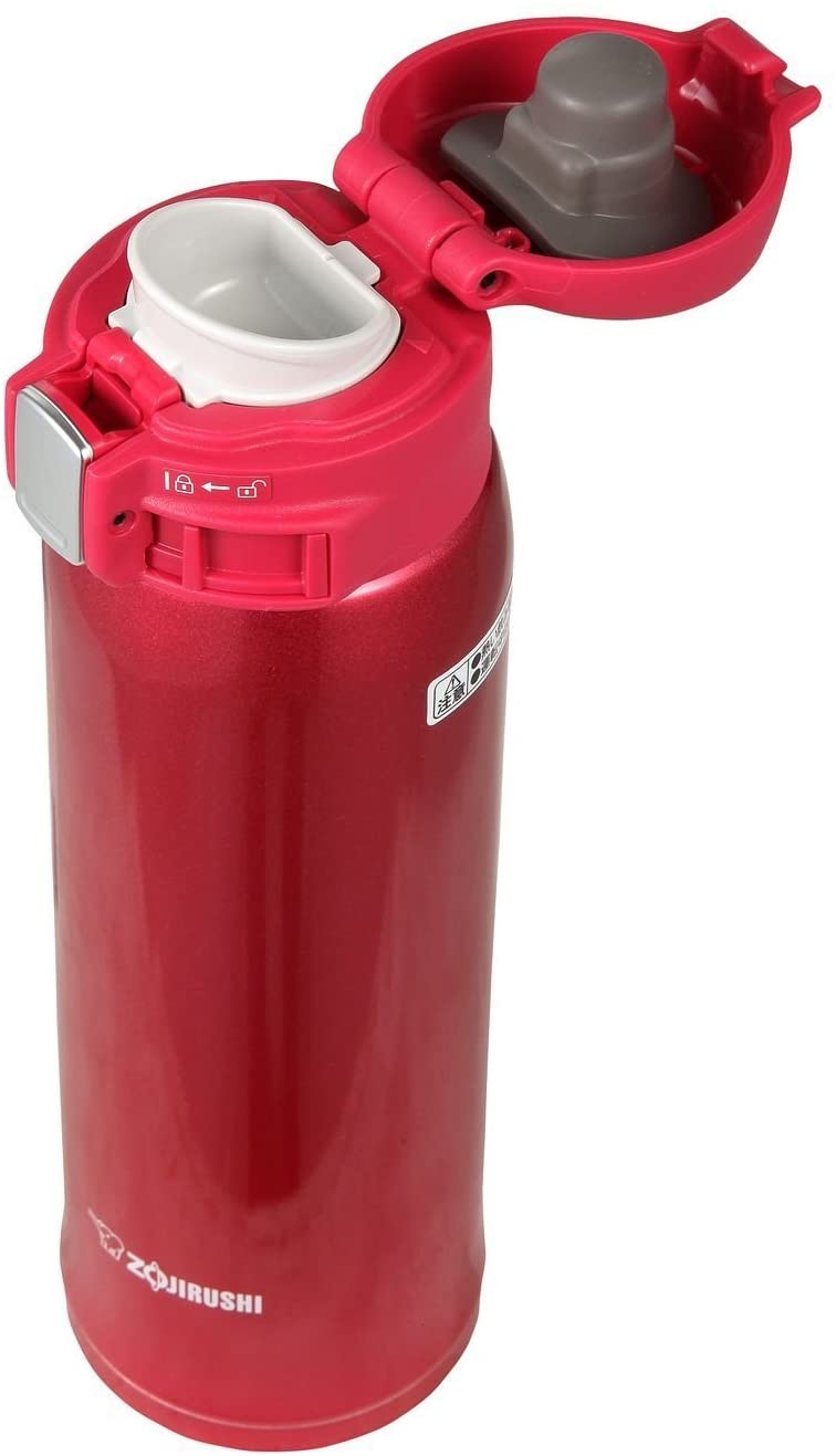 Termo de 16 oz en acero inoxidable. Color rojo claro - Zojirushi