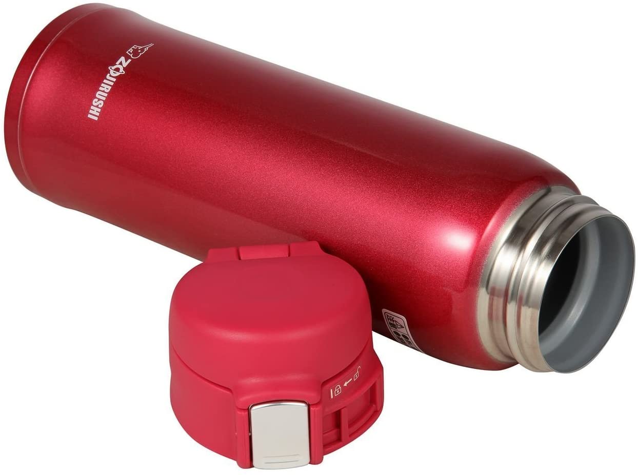 Termo de 16 oz en acero inoxidable. Color rojo claro - Zojirushi