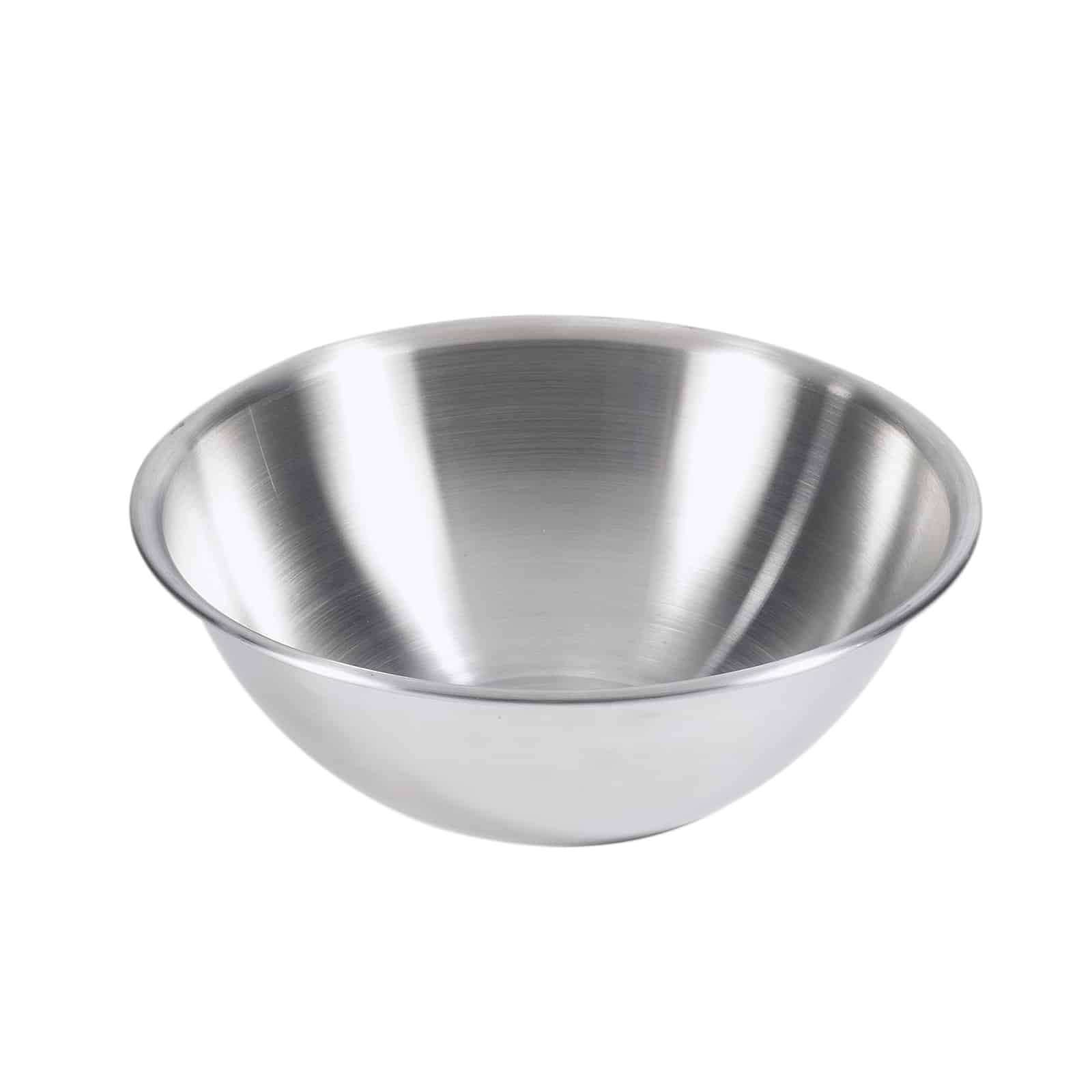 Bowl para mezclar 0.75 lt en acero inoxidable Acabado espejo, interior satinado - Browne