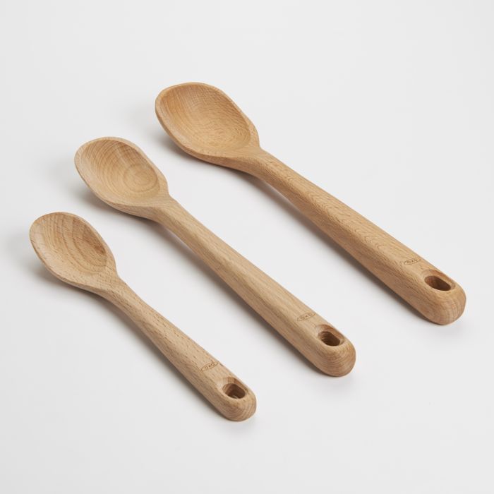 Juego de 3 Cucharas de Madera - Oxo