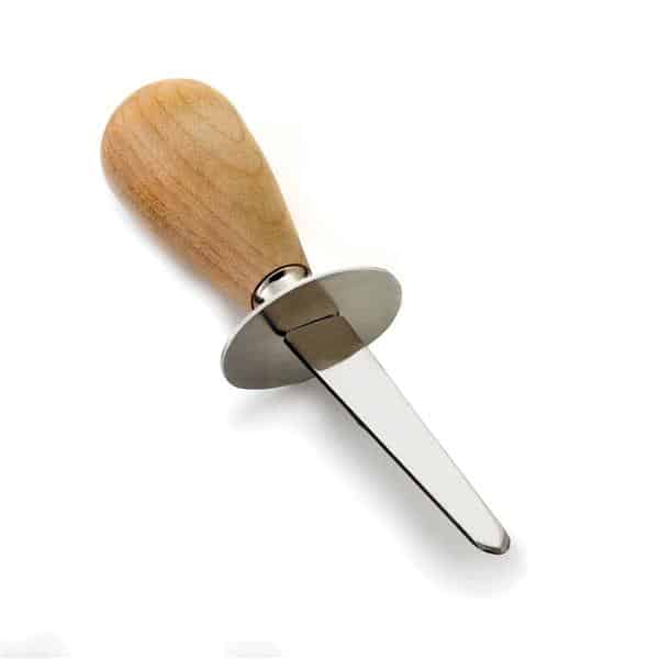 Cuchillo para ostras con mango madera en acero inoxidable - Browne