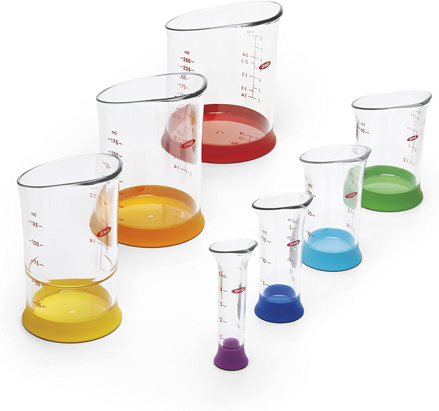 Juego de 7 piezas de medición mini Beaker - Oxo