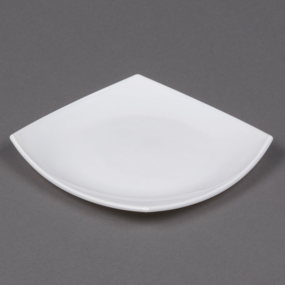 Plato Postre Blanco de Vidrio Opal, 19 cm - Delice - Arcoroc