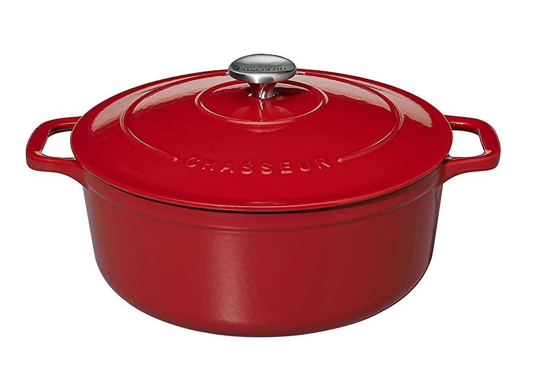 Cocotte en hierro fundido de 5 l rojo - Chasseur