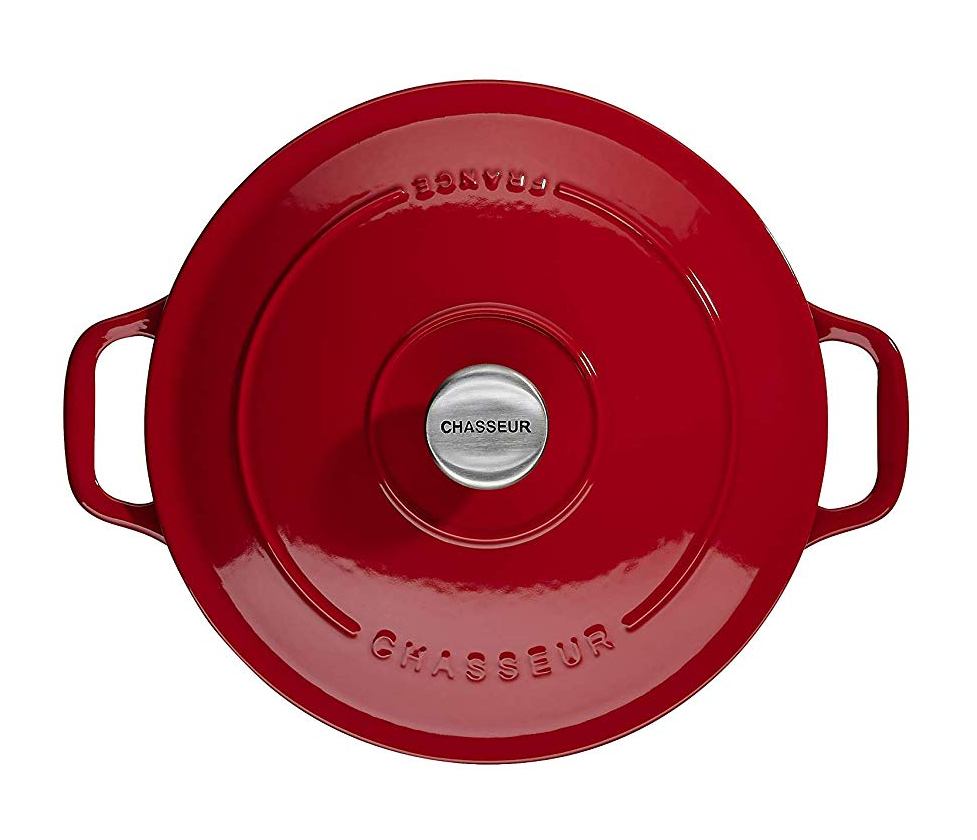 Cocotte en hierro fundido de 5 l rojo - Chasseur