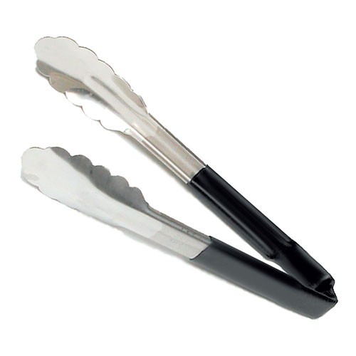 Pinza utilitaria mango negro antimicrobial 24.1 cm inox Vollrath