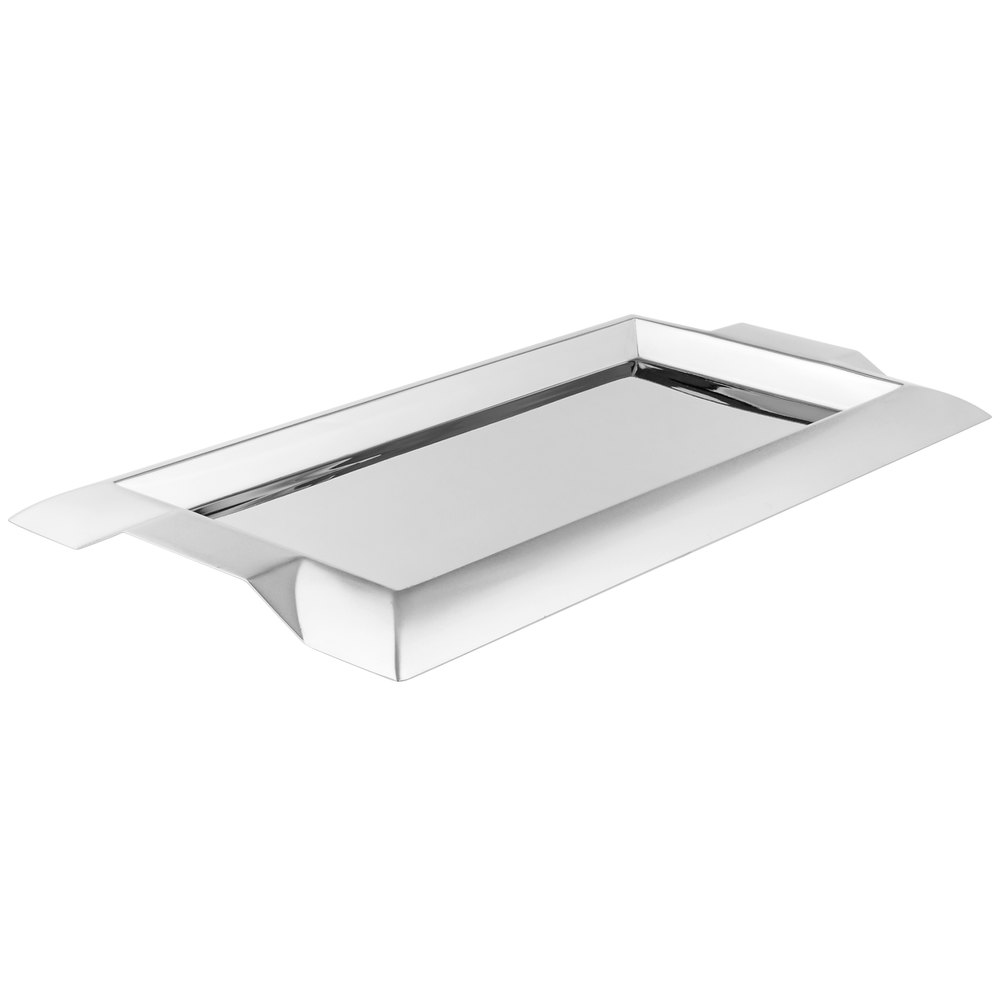 Bandeja rectangular para servir 45x25 cm en acero inoxidable -  Vollrath