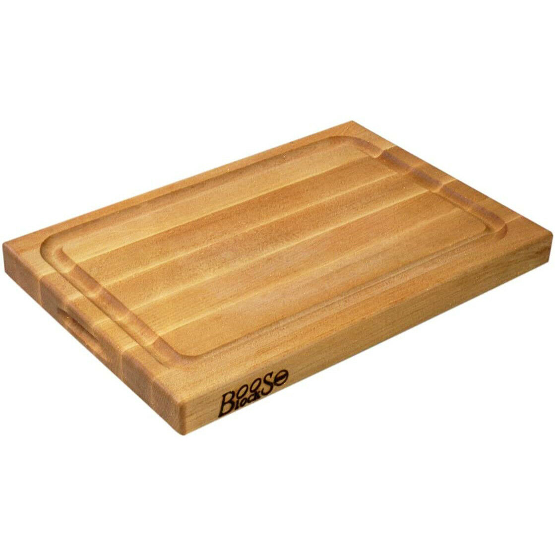 Tabla de corte para BBQ con canal para jugos 18&quot; x 12&quot; x 1.5&quot; - John Boos