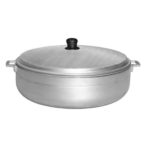 Caldero aluminio 18.5qt con tapa - Town food