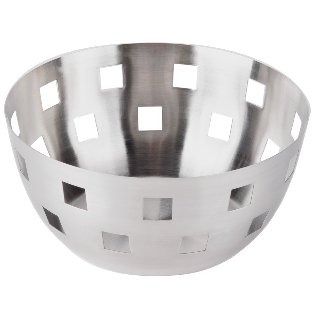 Bowl perforado para exhibir en acero inoxidable - Metal Craft