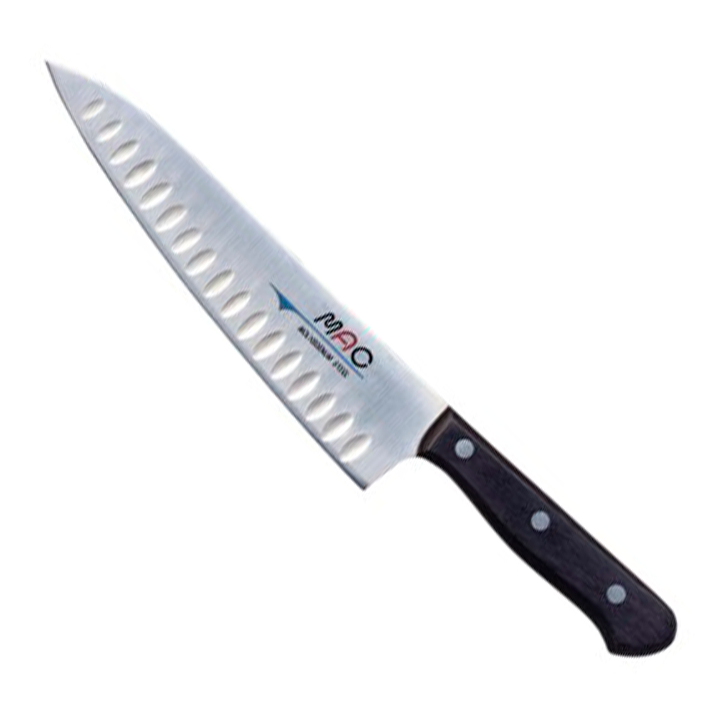 Cuchillo de chef 7.9&quot; con dimples chef Mac