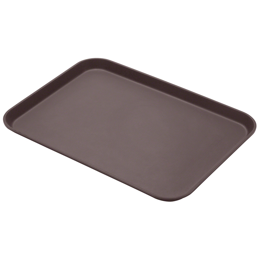 Bandeja antideslizante rectangular fibra de vidrio 40.5 x 56 cm bronceado - Cambro China