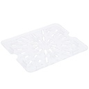 [20CWD135] Fondo perforado azafate 1/2 policarbonato transparente - Cambro
