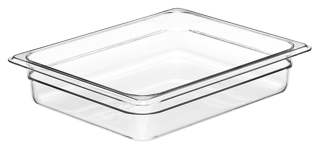 Azafate policarbonato transparente GN ½, capacidad 3.9 lt - Cambro China