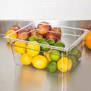 Recipiente 1/2 policarbonato 8.9 lts transparente - Cambro China