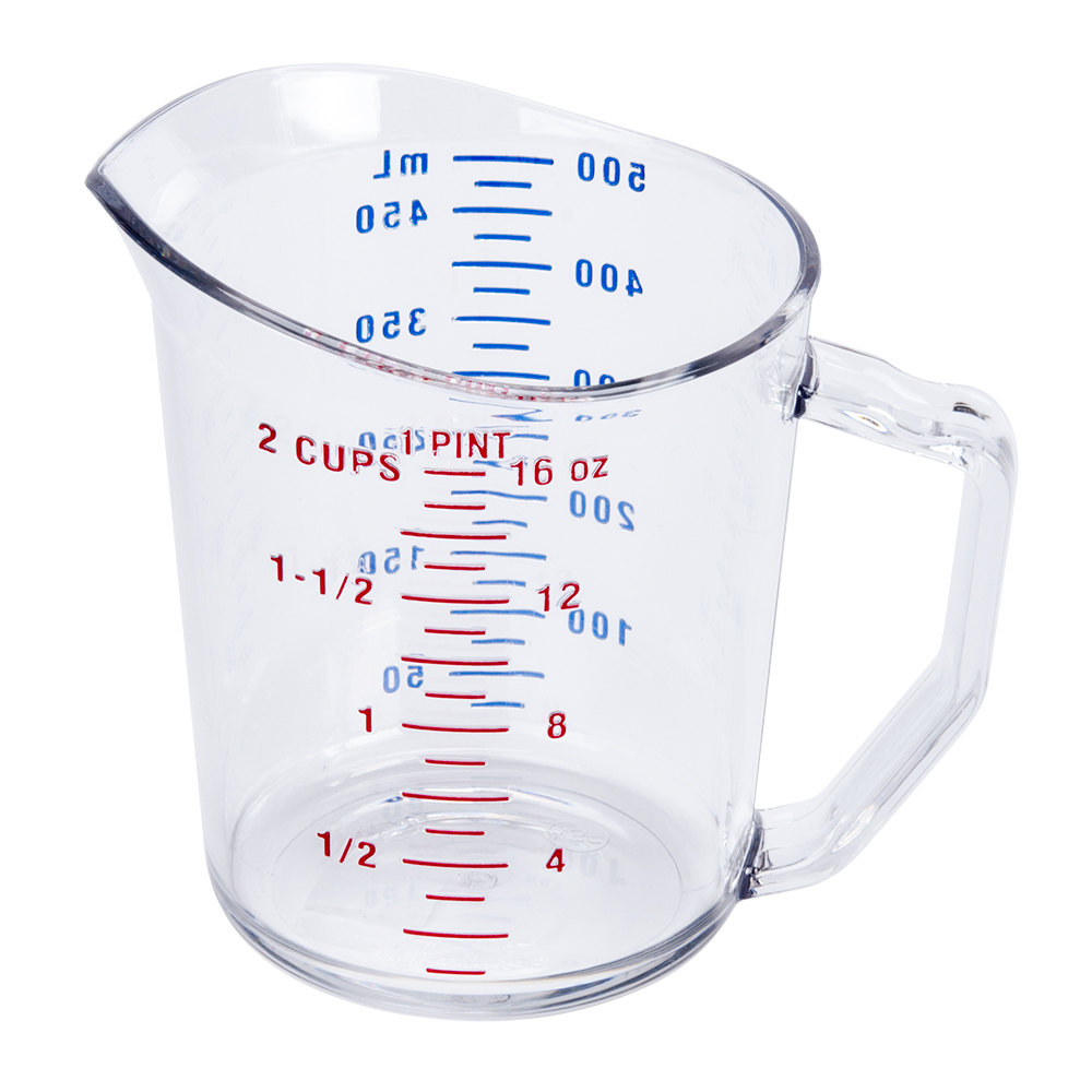 Jarra medidora 16oz policarbonat transparente - Cambro China