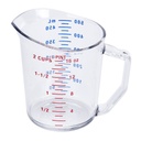 [50MCCW135] Jarra medidora 16oz policarbonat transparente - Cambro
