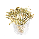 [51707CP/CS] Palillos 7&quot; de bambú con nudo paquete x 50 unidades - Town Food