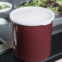 [CP27195] Tarro con tapa para almacenar alimentos 2.4lts castaño - Cambro