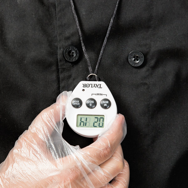 Temporizador y cronómetro de cocina - Taylor Precision