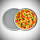 Malla para pizza 7&quot; en aluminio - Metal Craft