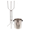 [CBS33] Balde champagne con pedestal acero cromado - American Metalcraft