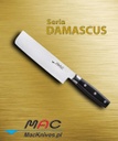 [DA-JU-180] Cuchillo de Hachuela para vegetales 18 cm - Damasco - Mac