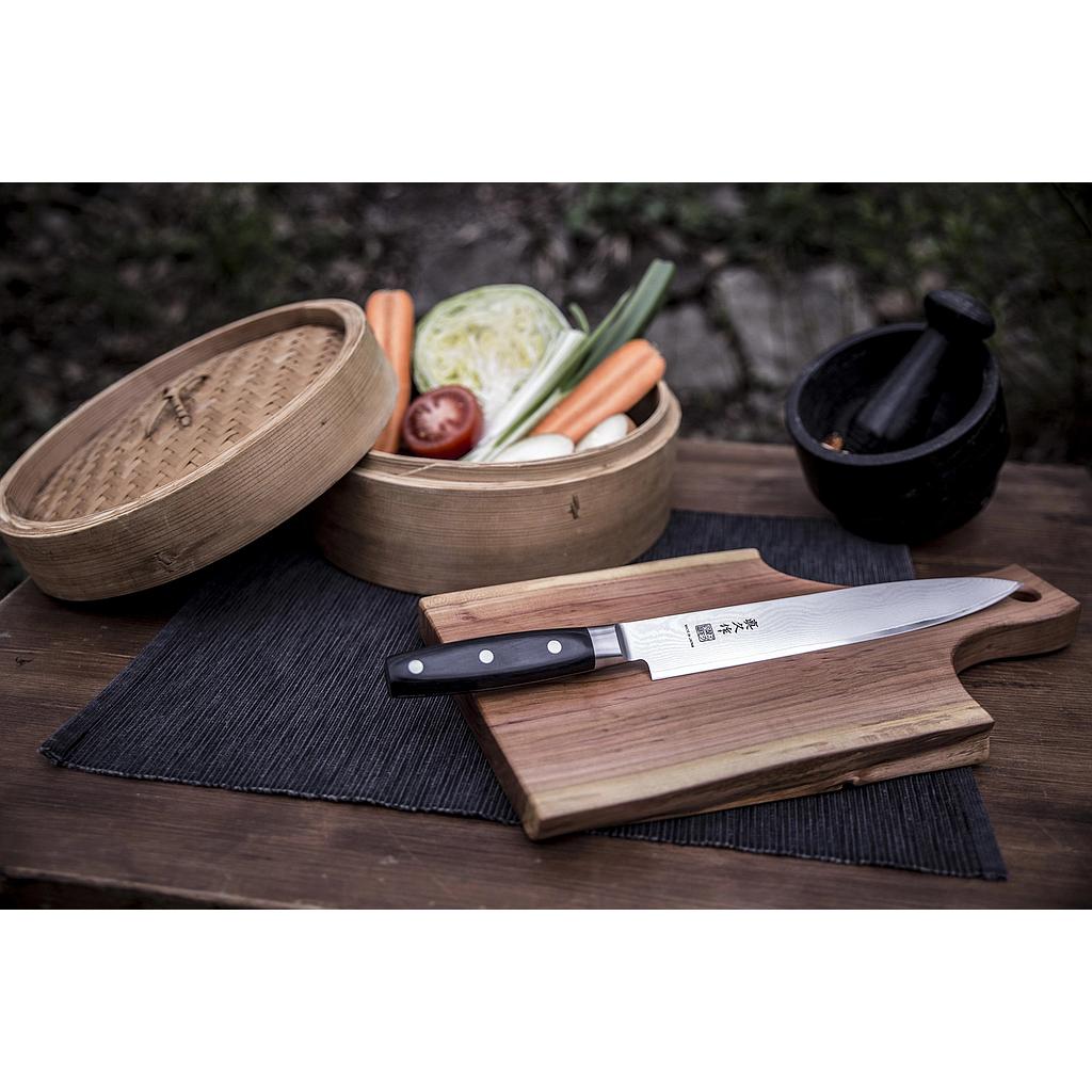 Cuchillo Rebanador 24 cm - Damasco - Mac