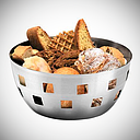 [SB1] Bowl perforado para exhibir en acero inoxidable - American Metalcraft