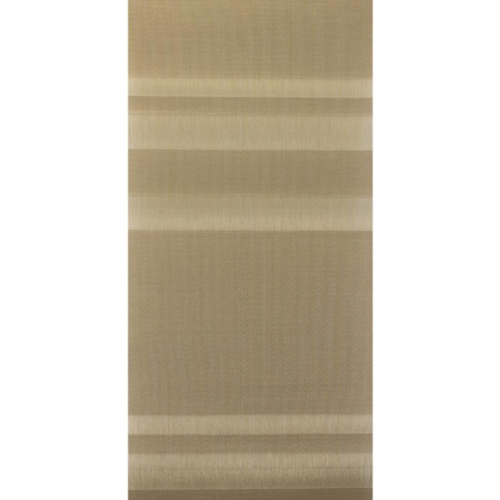 Camino de mesa tuxedo stripe oro rectangular 36 x 193 cm - Chilewich