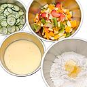 Bowl para mezclar 0.75 lt 16.5cm de diam. en acero inoxidable Acabado espejo, interior satinado - Browne