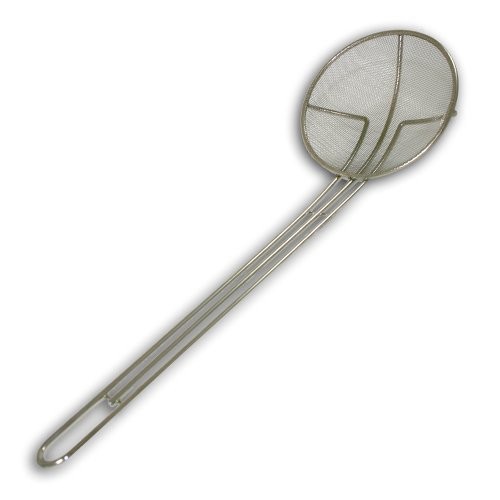 Espumadera redonda 6.5&quot;(16.5cm diam.) de trama fina y 35.5 cm de largo - Browne