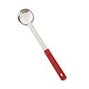 [5757420] Cuchara plana 2 oz para servir porciones mango rojo - Browne