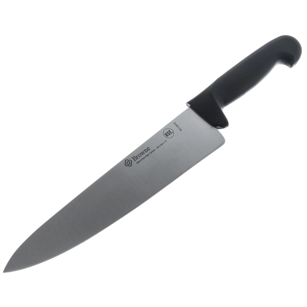 Cuchillo de Chef 25 cm - Mango Negro - Browne