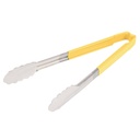 [4781250] Pinza utilitaria mango amarillo antimicrobial 30.5 cm inox - Vollrath