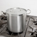 [3503] Olla con tapa 10 lts optio en acero inoxidable - Vollrath