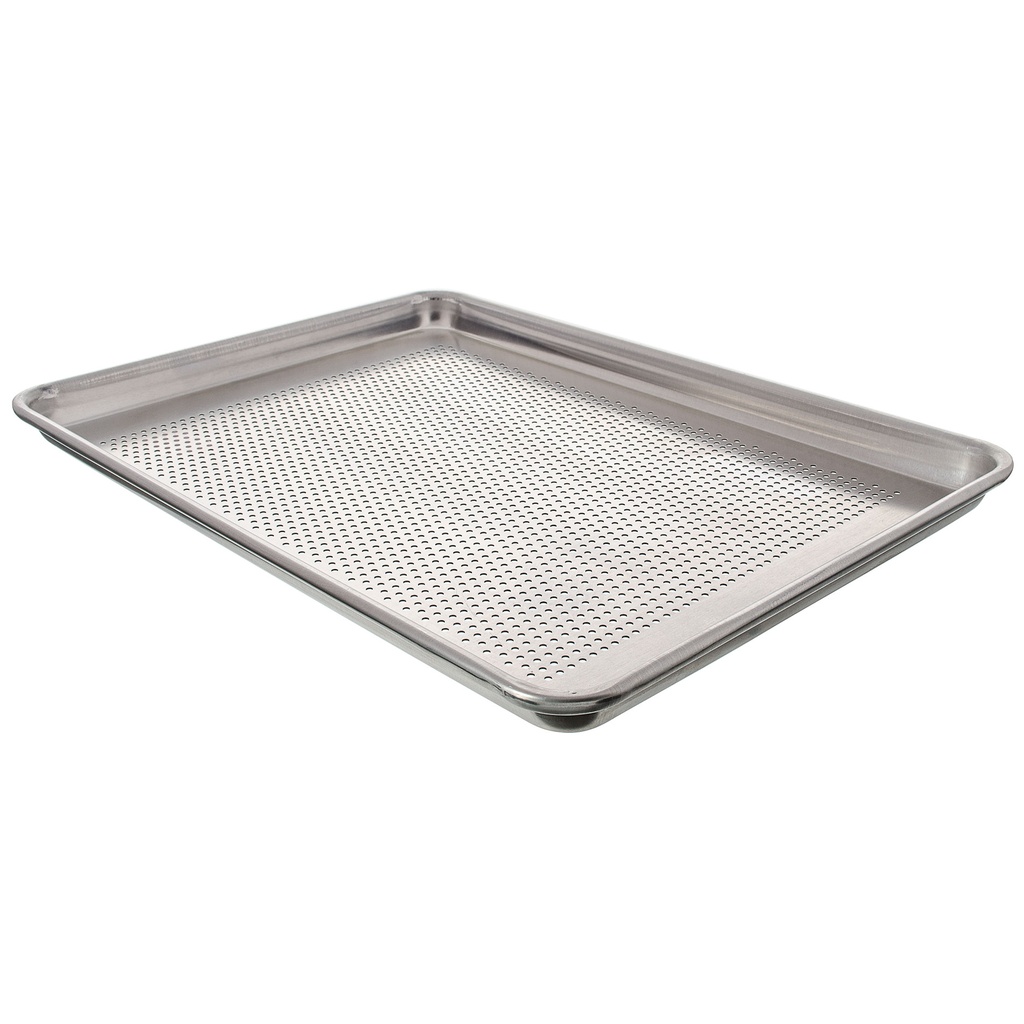 Bandeja hornear perforada panaderia 45.1 x 32.7 cm aluminio - Vollrath