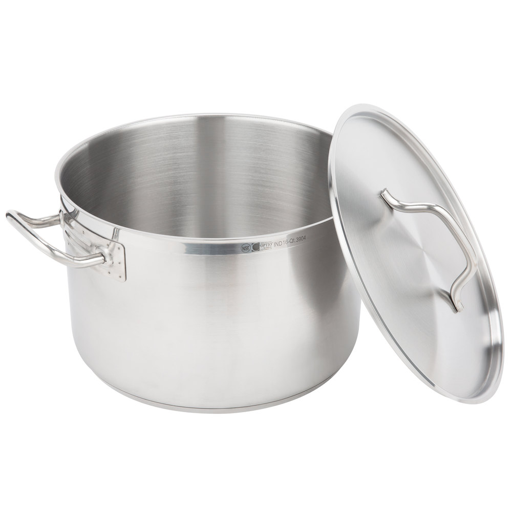 Olla con tapa para salsas Optio inox 15.1 lt - Vollrath