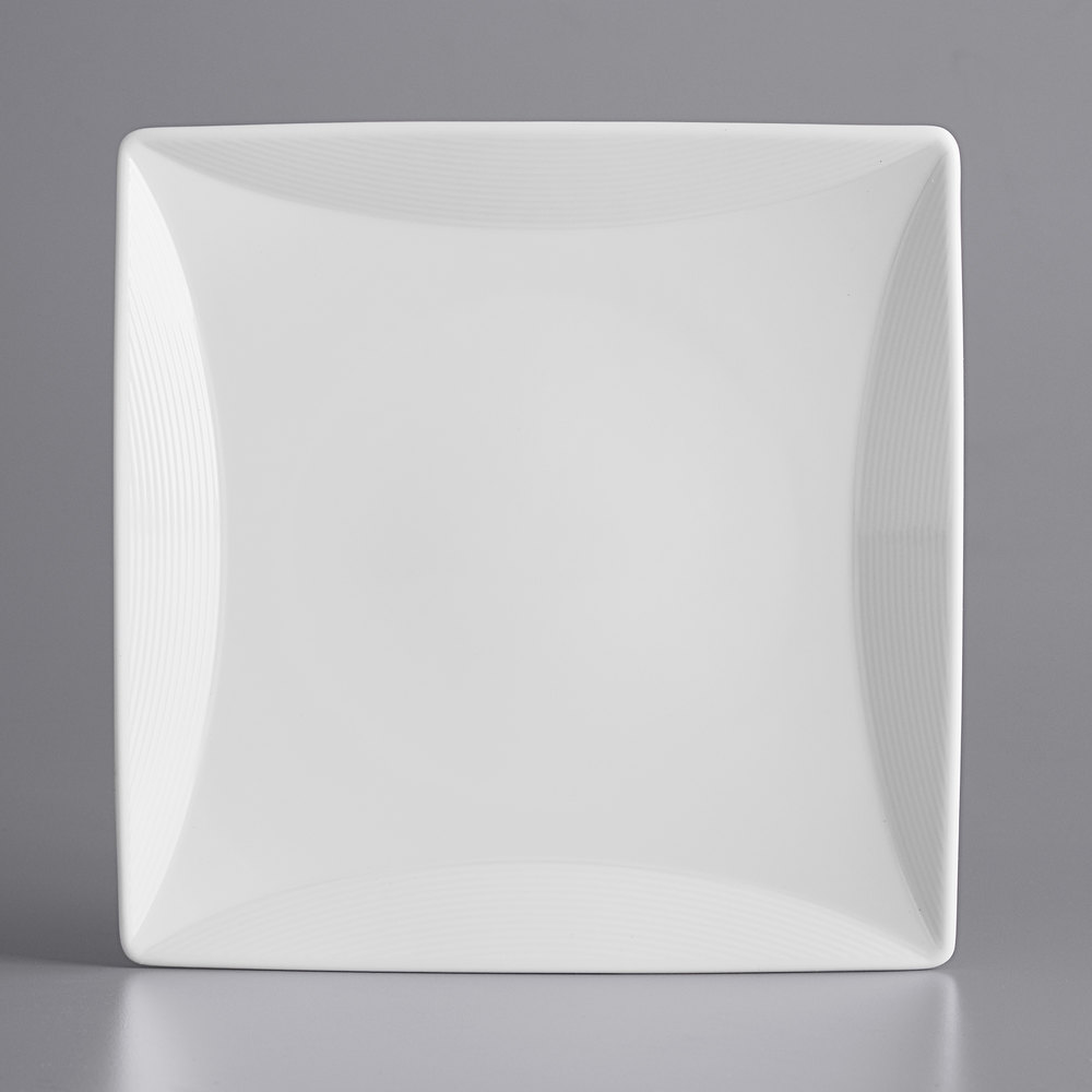 Plato Cuadrado de Porcelana Fina Nexus 21.3 cm - Oneida