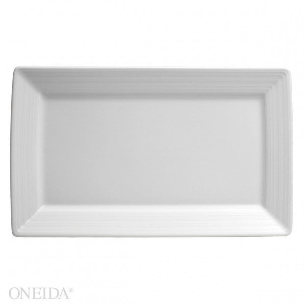 Plato rectangular porcelana fina 29 cm botticelli - Oneida