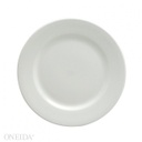 [F8010000132] Plato ensalada/postre porcelana 20.6 cm blanco brillante Oneida