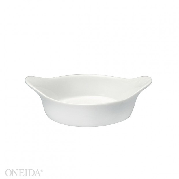 Mini Porcelana Gratinada Blanco Brillante 1 onz 8.3 cm  - Oneida