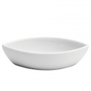 [F8010000951-O] Plato Salsa Barca Porcelana Blanco Brillante 2 oz - Oneida