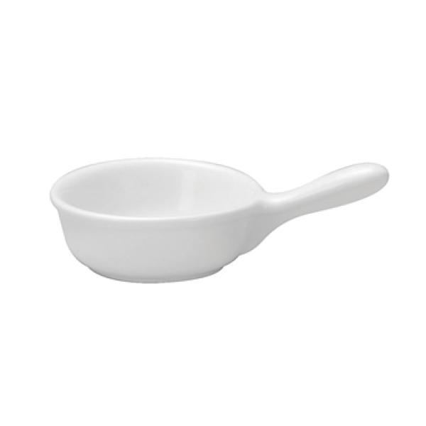Mini Sartén porcelana 29ml - 10.6cm blanco brillante  - Oneida