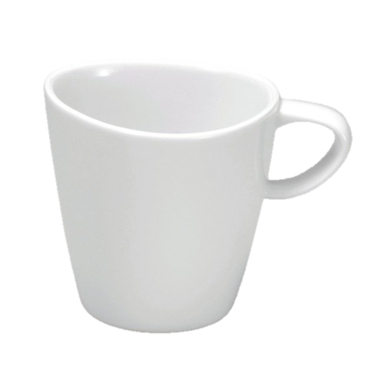 Taza café triangular porcelana 221ml mood  - Oneida