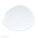 [R4700000129-O] Plato Triangular de Porcelana Fina Mood 17 cm - Oneida