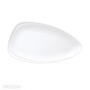 [R4700000371] Plato Triangular de Porcelana Fina, 33.0 cm Mood - Oneida