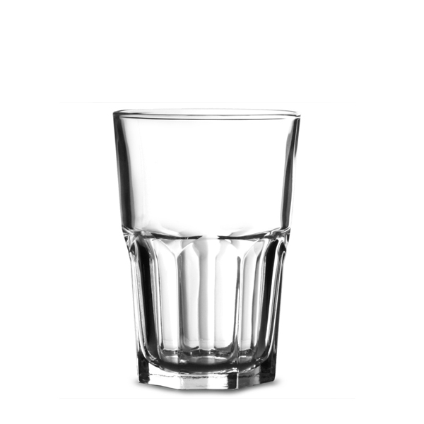 Vaso de Vidrio Templado Granity, 11 3/4 oz -12 x 8,7 cm - Arcoroc