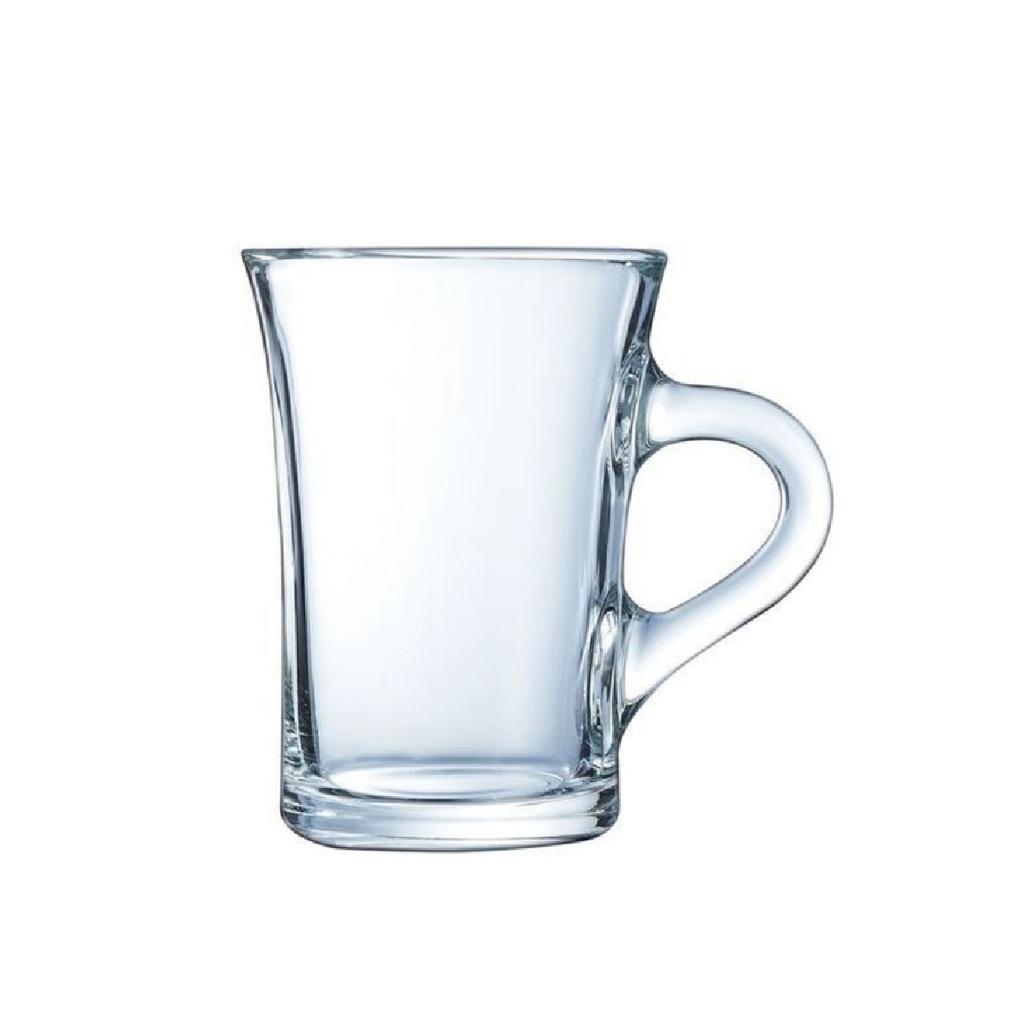 Mug Capuccino de Vidrio Templado, 7 3/4 oz - Arcoroc